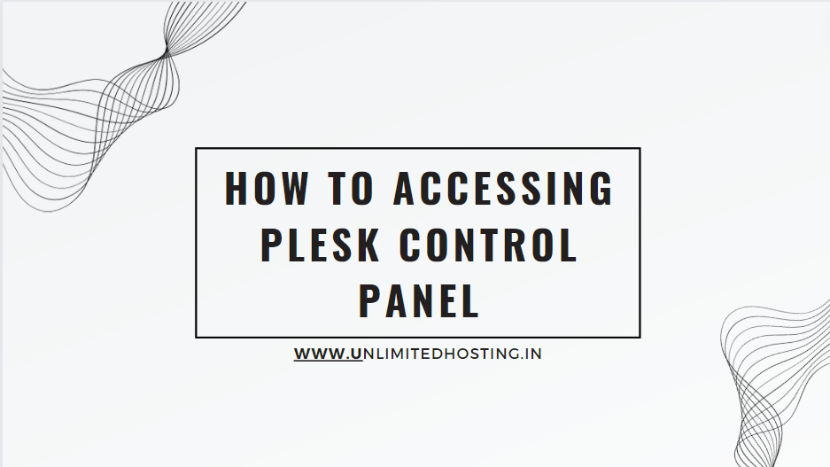 accessing plesk control panel