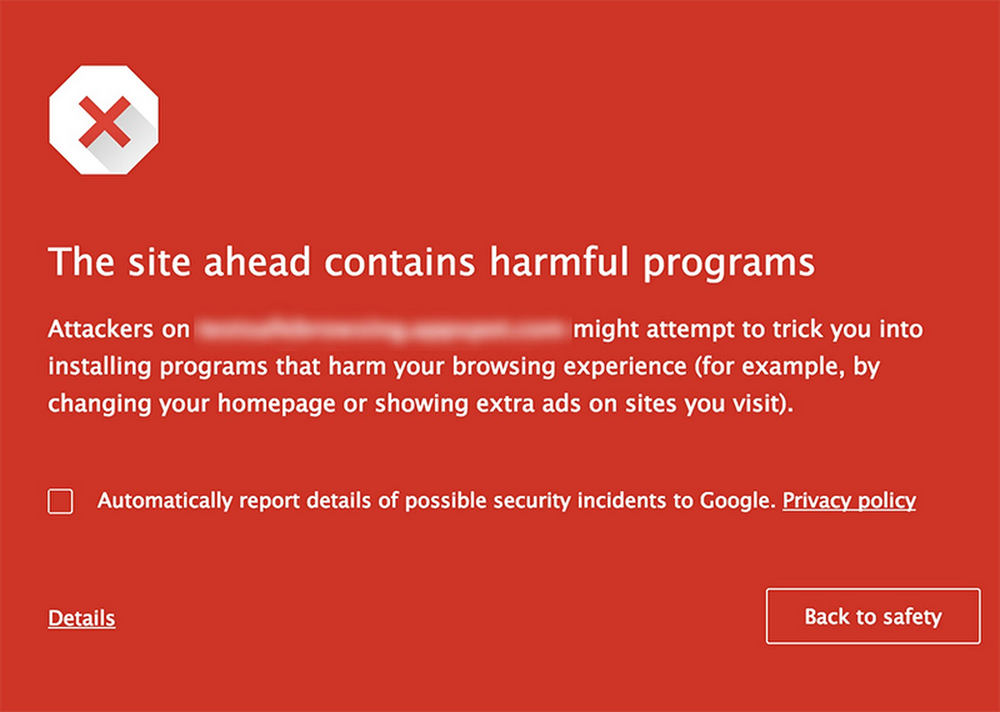 URL blocklist