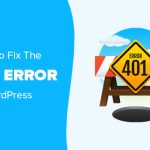 fix 401unauthorized error