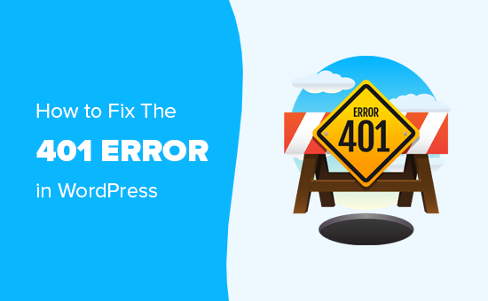 fix 401unauthorized error