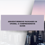 packages in cpanel