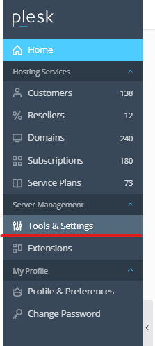 Tools and Settings