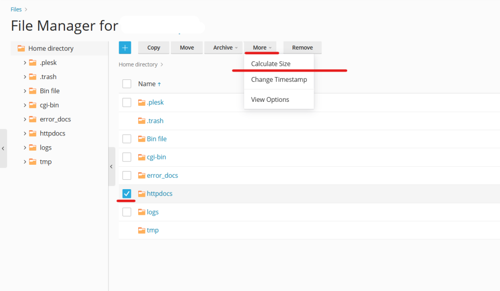 Calculate file size - calculate